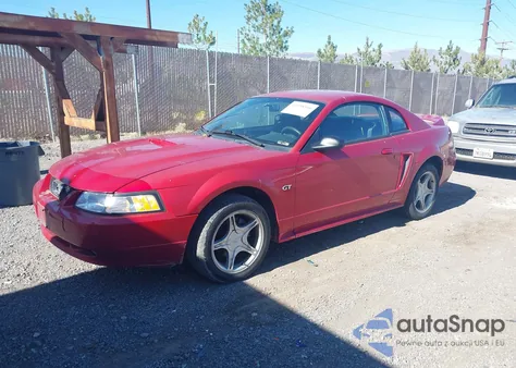 2000 Ford Mustang Gt z USA, uszkodzony, nr VIN 1FAFP42X1YF123358